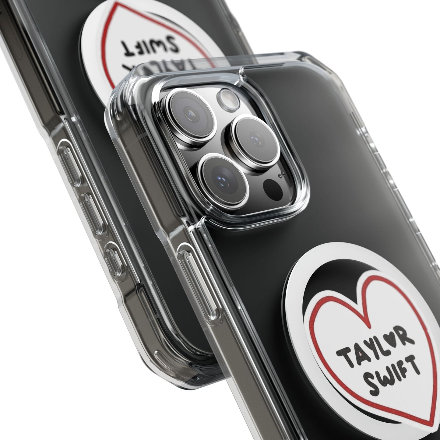 Heartbeats & Midnights Magnetic clear Impact Case