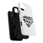 Happier Heart Lettering Tough Magnetic Case
