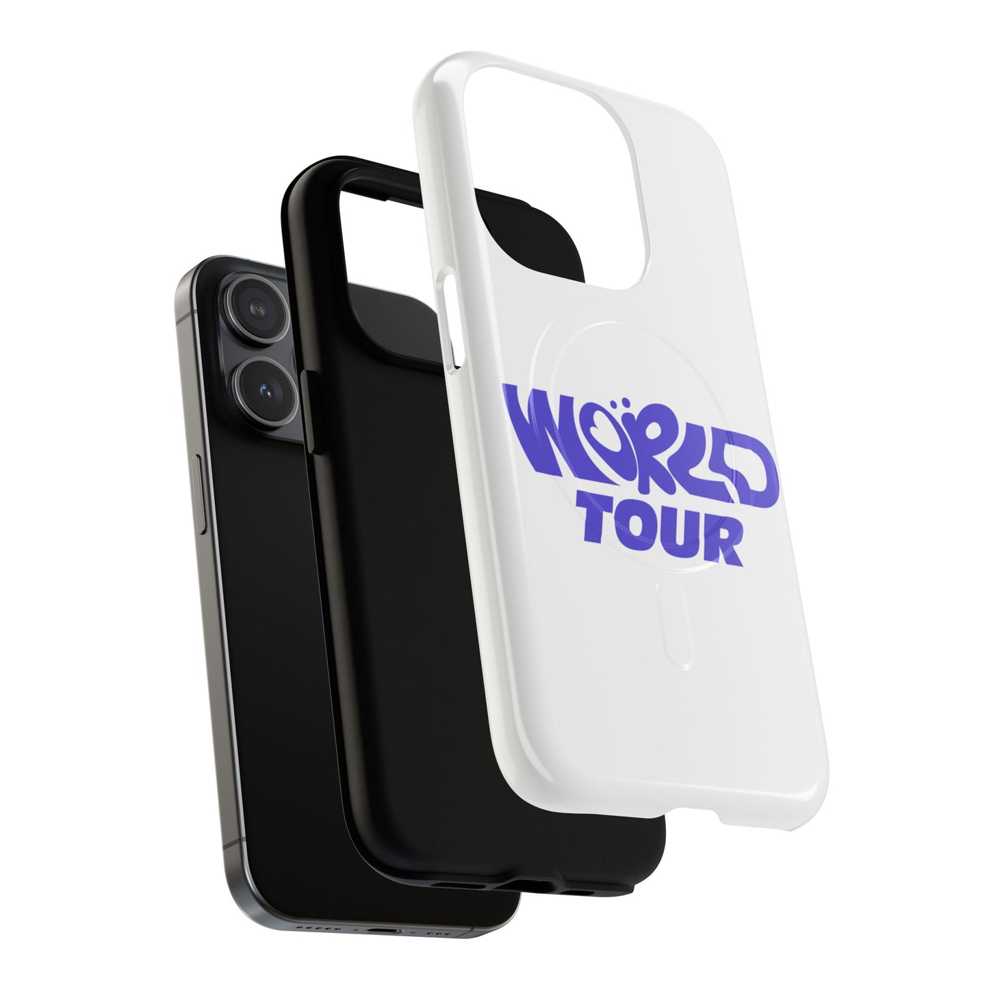World Tour Bubble Letter Tough Magnetic phone case