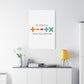 Matte Stretched Canvas, 1.25" Depth – Ed Sheeran Edition
