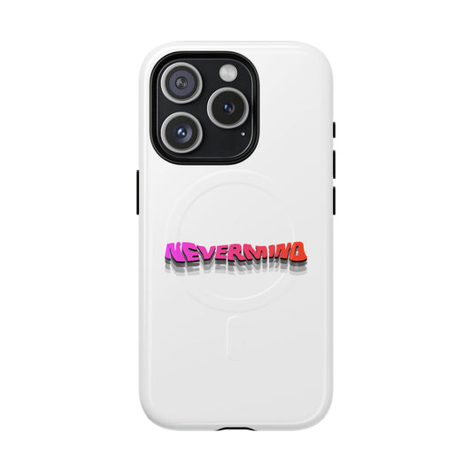 Wavy Groovy Typography Tough Magnetic Case