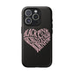 Iphone Born Pink Heart Typography - Tough Magnetic Phone Case