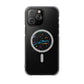 Neon Space Doodles Magnetic Clear Impact case