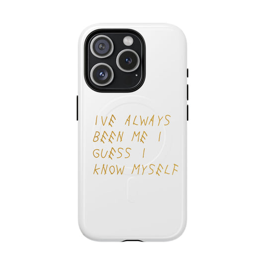 Know Myself Lyric Script Tough Magnetic Cases