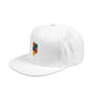 Orange Equals Symbol Snapback Cap