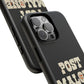 Tough iPhone Case (12–16 Pro Max) – Post Malone Bold Design
