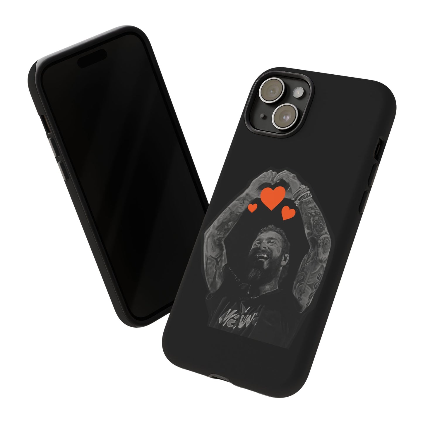 Tough iPhone Case (12–16 Pro Max) – Post Malone Heartfelt Wishes