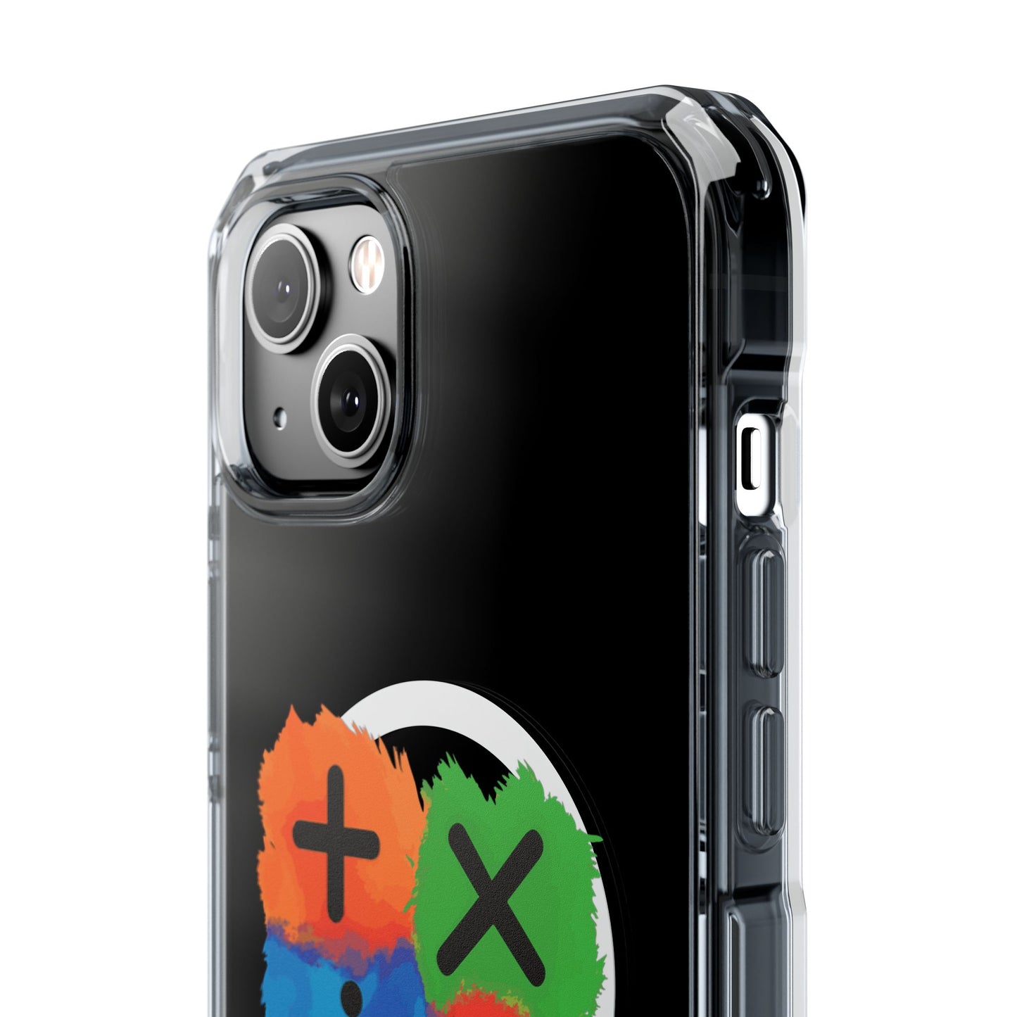 Orange Equals Symbol Magnetic Clear Impact Case
