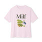 Unisex Oversized Tee – Snazzy Funny Milf Edition