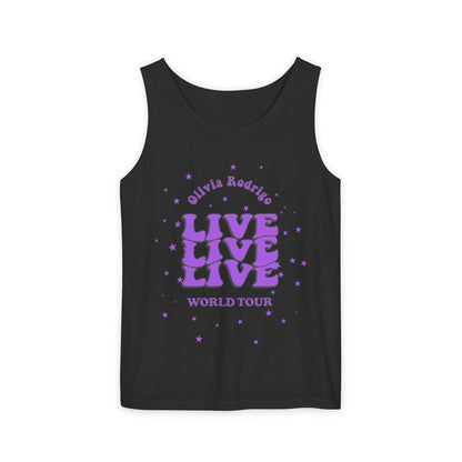 Olivia Rodrigo Live World Tour-Dyed Tank Top