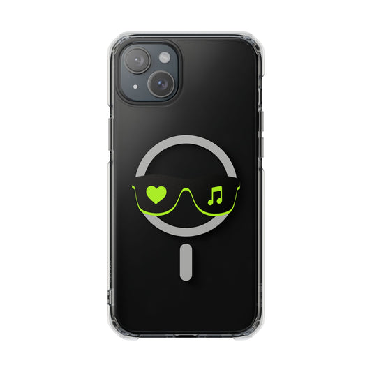 Neon Love Notes Magnetic clear Impact case