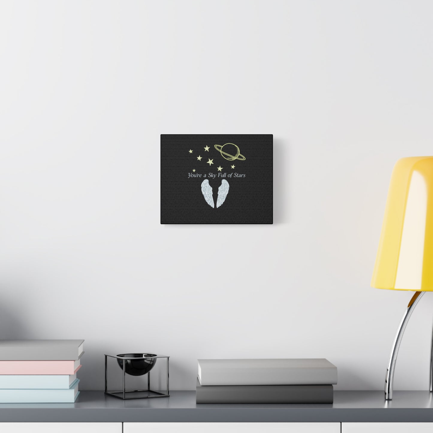 Starry Sky Wings Canvas