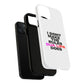 Retro Fade Letter Tough Magnetic Case