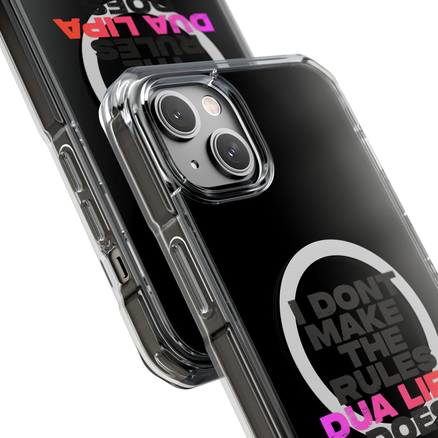 Retro Fade Letter Magnetic Clear Impact case