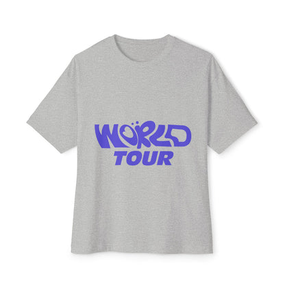 World Tour Bubble Letter-Oversized Tee