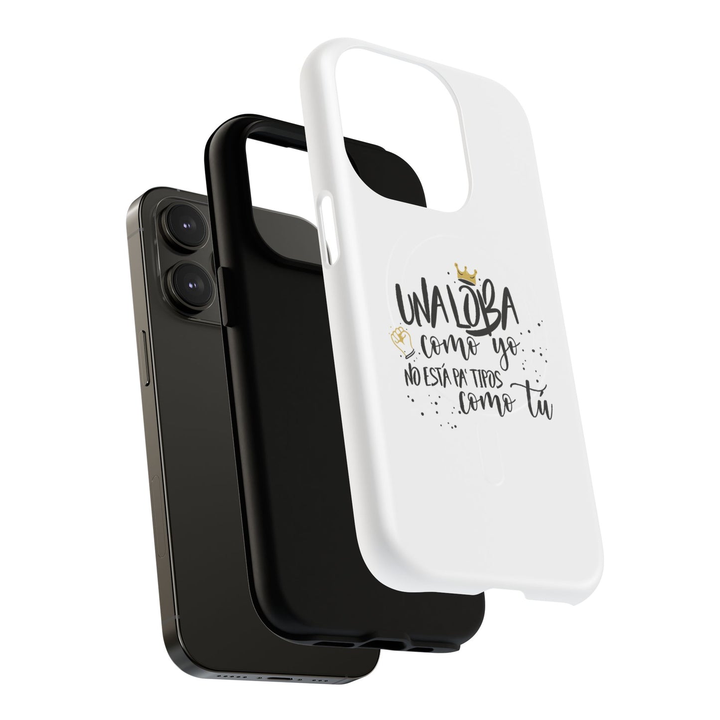 Golden Wolf Energy Tough Magnetic case