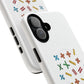 Minimalist Paw Print Tough Magnetic case