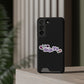 Phone Case + Card Holder For Samsung S21 to S22 – Olivia Rodrigo Deja Vu | Black Edition