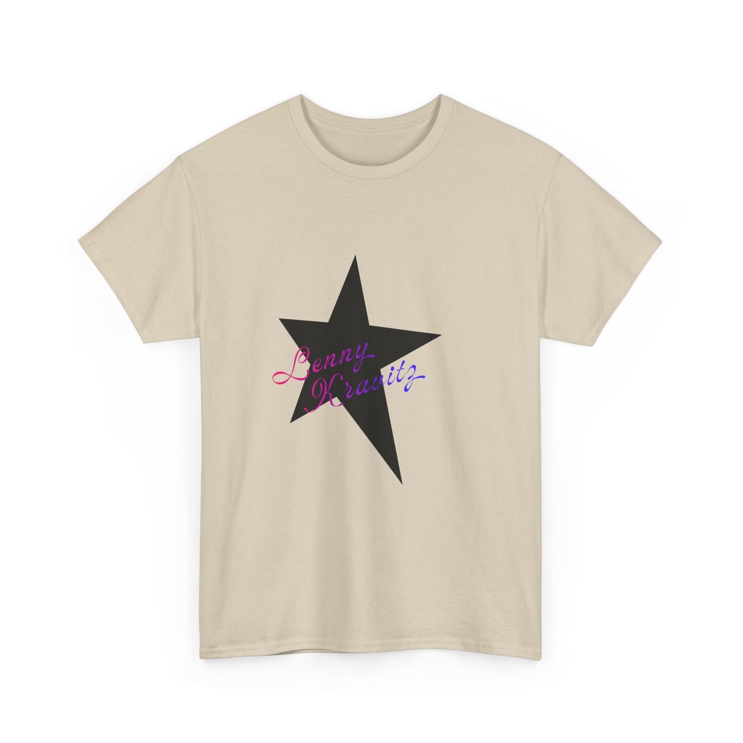 Retro Groove Script Unisex Heavy cotton tee