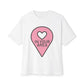 In Your Area Pin Marker – Oversized Boxy Tee