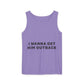 I Wanna Get Him Outback Bold-Dyed Tank Top