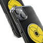 Minimalist Black Disc Outline Magnetic Impact Case