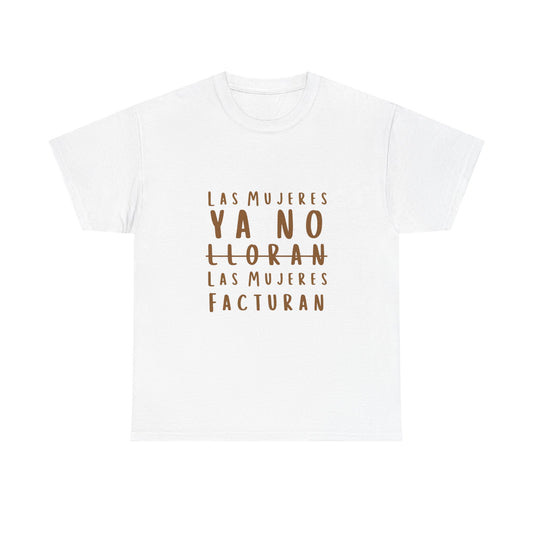 Hustle Over Tears Unisex Heavy cotton tee