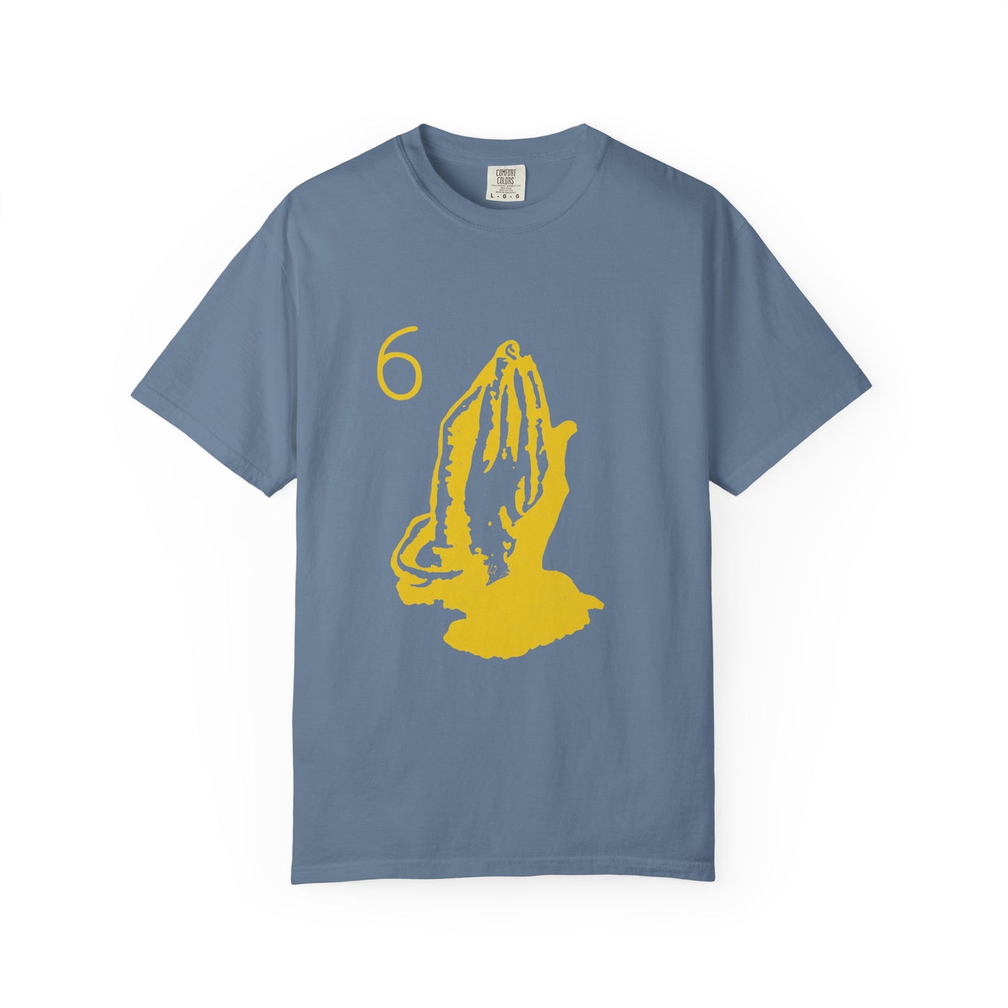 6 God Prayer Hands Dyed Tshirt