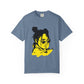 Neon Mood Portrait Unisex Dyed T-shirt
