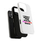 Retro Fade Letter Tough Magnetic Case