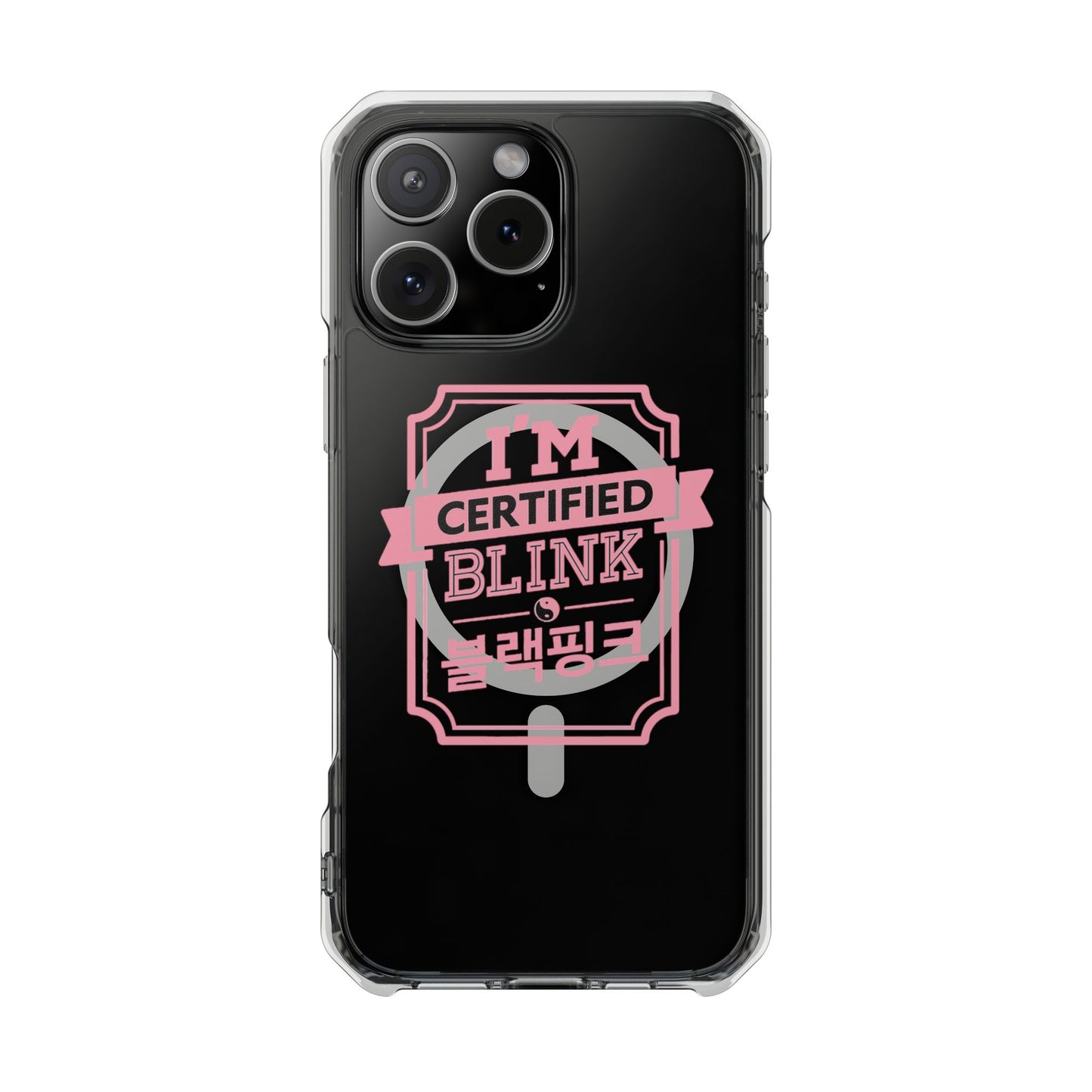 Certified BLINK Badge - Magnetic Clear Impact Case