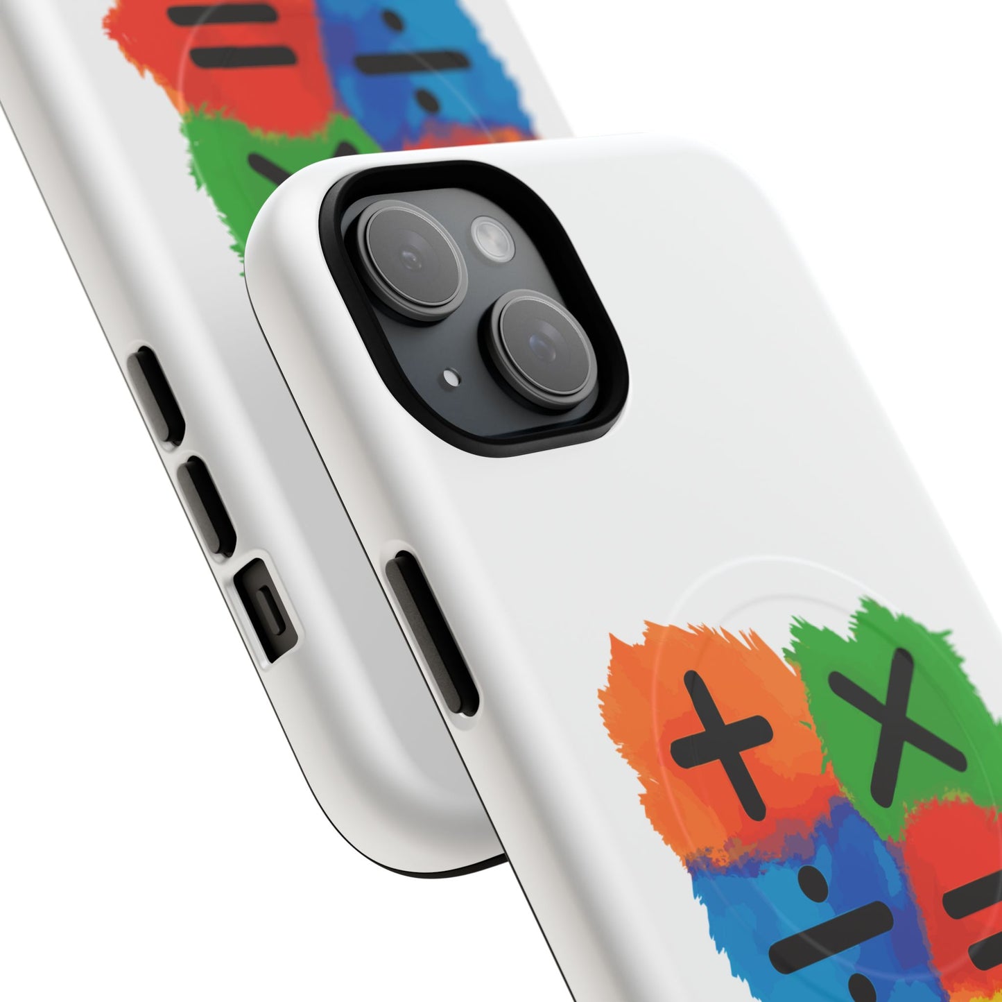 Orange Equals Symbol Tough Magnetic case