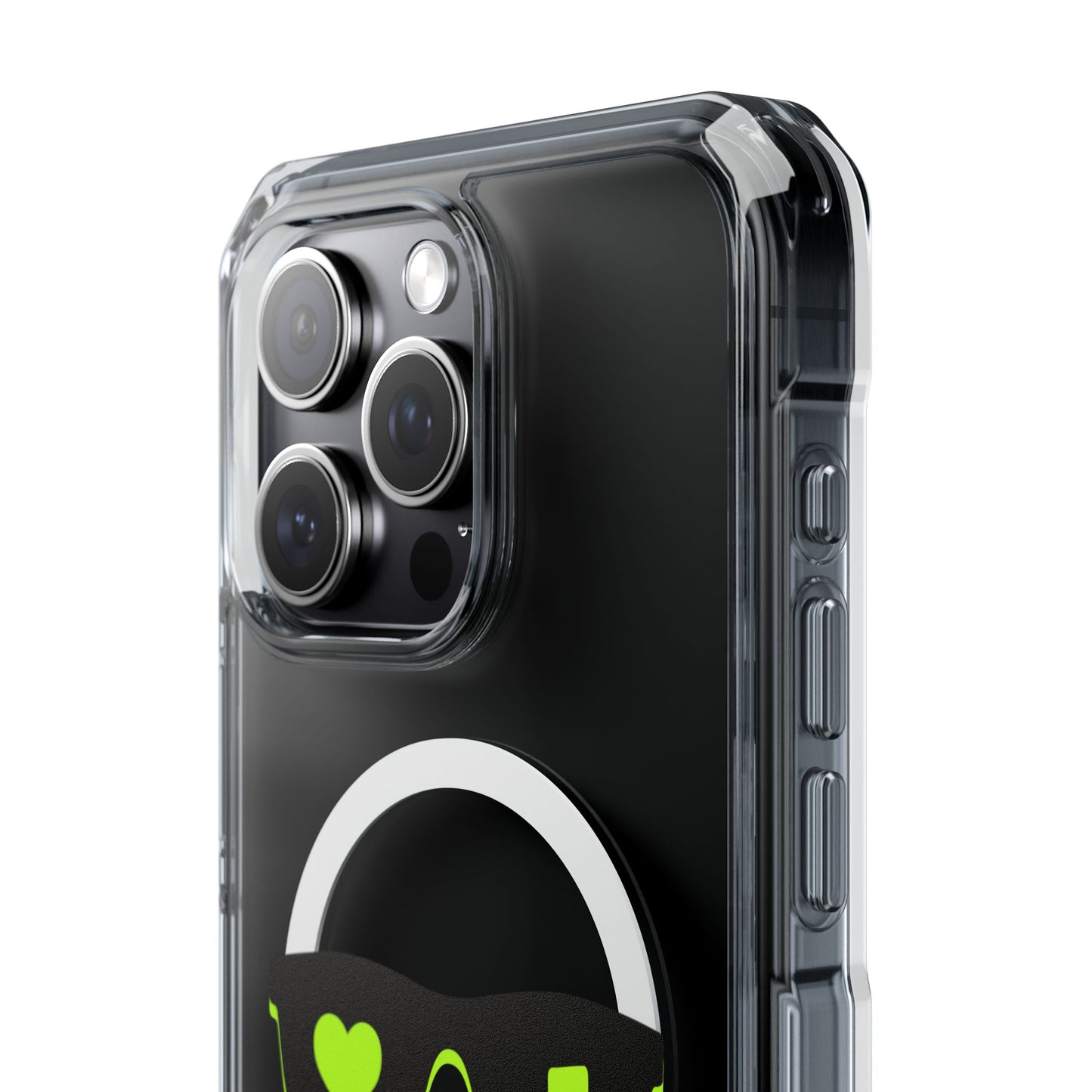 Neon Love Notes Magnetic clear Impact case