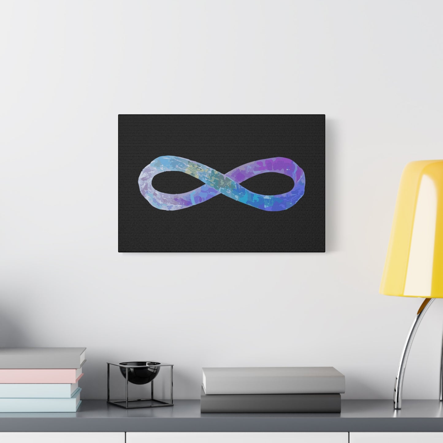 Cosmic Infinity Loop Canvas