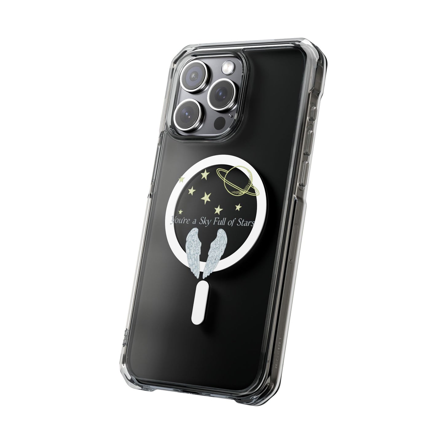 Starry Sky Wings Magnetic Clear Impact case