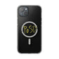 Abstract Black Barbed Wire Magnetic Impact Case