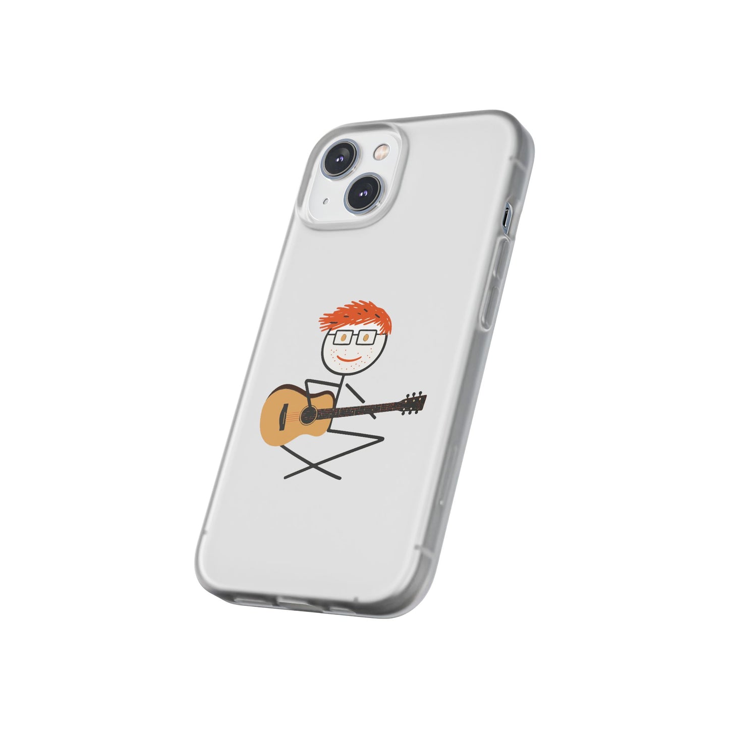 Flexi Case – Ed Sheeran guitar edition (iPhone X–16 Pro Max)