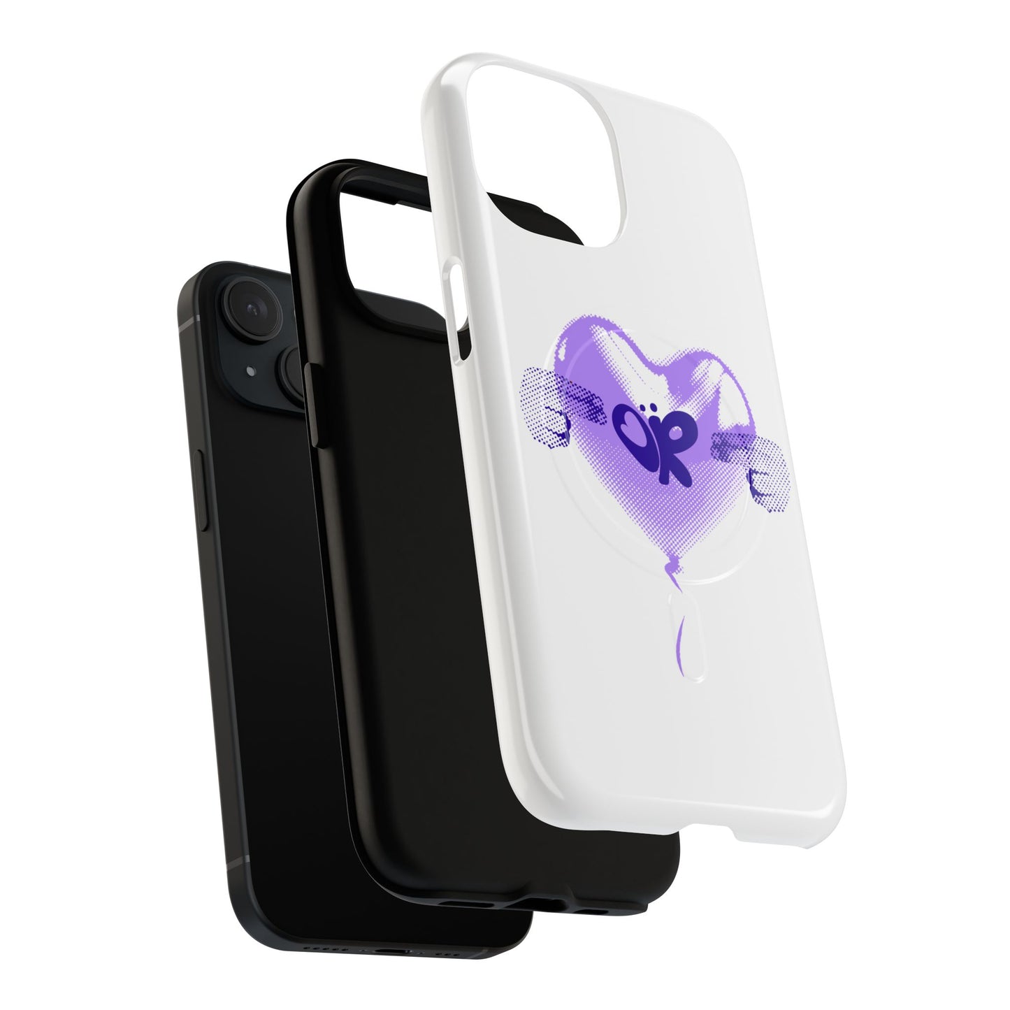 Heart Balloon OR Pop Art Tough Magnetic phone case