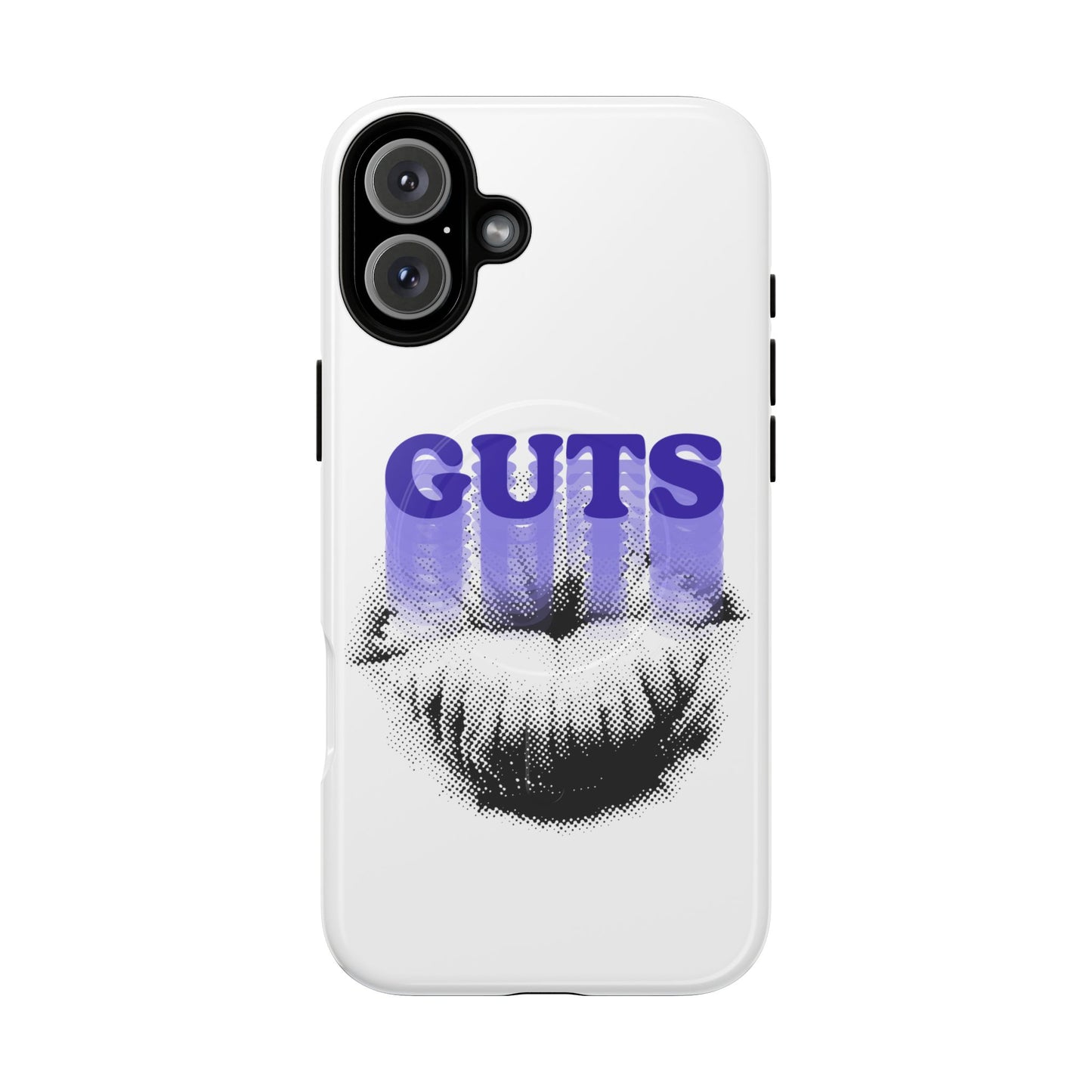 Guts Drip Effect Halftone Tough Magnetic phone case