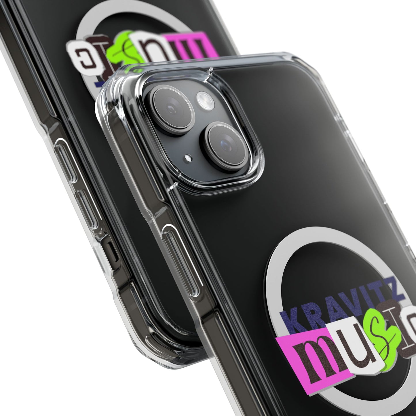 Mixed Tape Music Magnetic clear Impact case