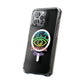 Vibrant Eye and Text Magnetic Clear Impact case