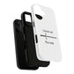 Yellow Outline Graffiti Tough Magnetic Case