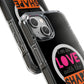 Orange Divide Symbol Magnetic Clear Impact Case