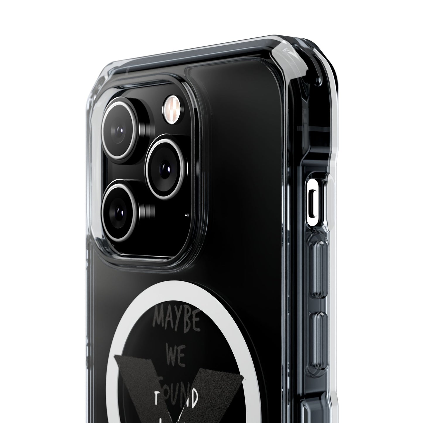 Abstract Paw and Brush Stroke Magnetic Clear Impact Case