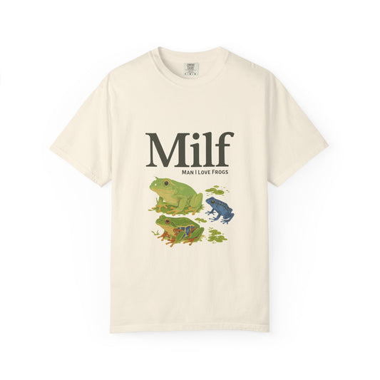 Unisex Garment-Dyed T-shirt – Snazzy Funny Milf Edition
