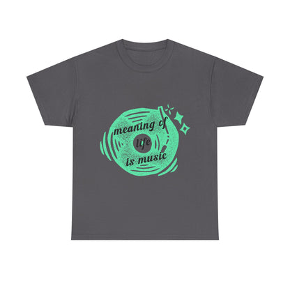 Vinyl Dreams Speak Unisex Heavy cotton tee