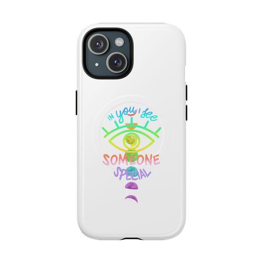 Rainbow Lunar Phases Tough Magnetic Case