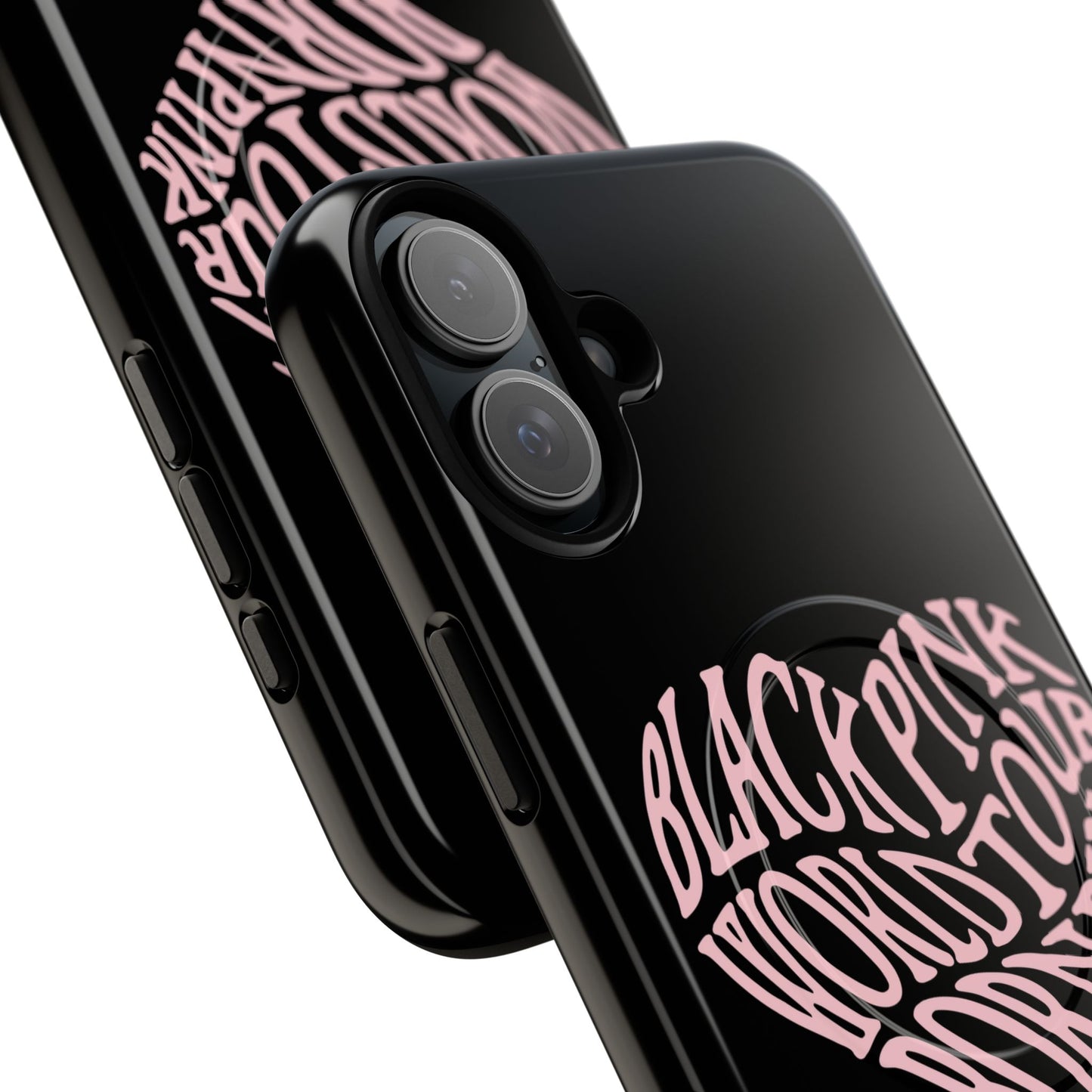 Iphone Born Pink Heart Typography - Tough Magnetic Phone Case
