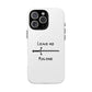 Yellow Outline Graffiti Tough Magnetic Case