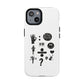 Ocean Wave with Heart Outline Tough Magnetic case